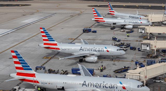 American Airlines shares gain after improving first-quarter loss outlook