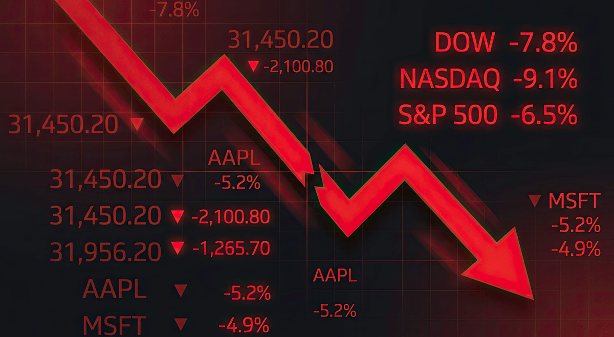 AI Spending Jitters and $100 Oil Sink Wall Street; Nasdaq Drops 2.2%