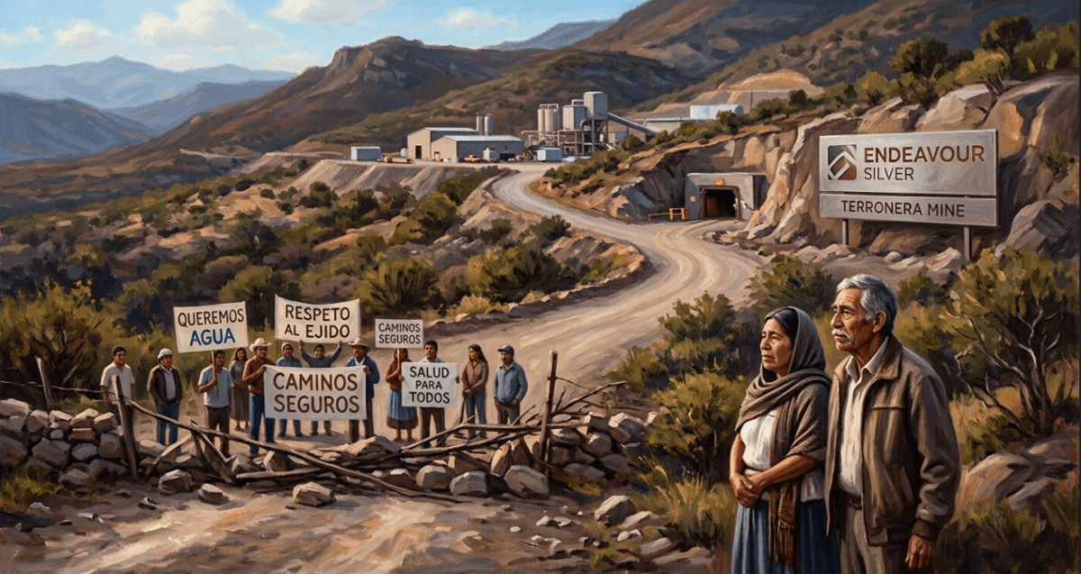 Protest halts progress at Mexico’s newest silver mine