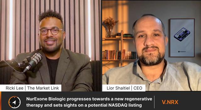 NurExone Biologic progresses towards a new regenerative therapy and sets sights on a potential NASDAQ listing
