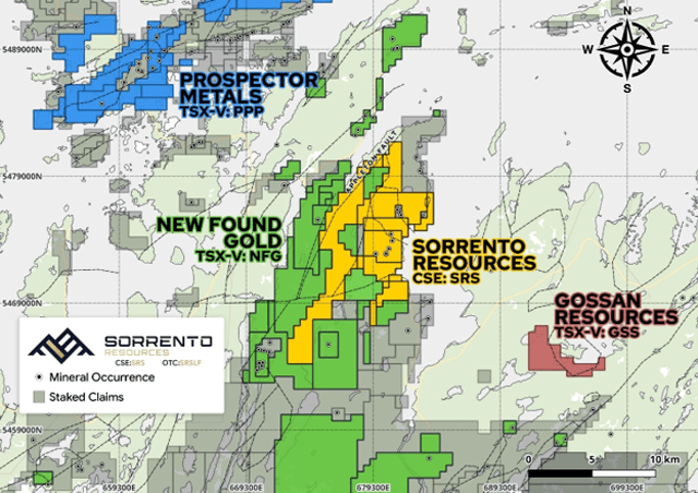 Rodgers Cove project and neighboring miners