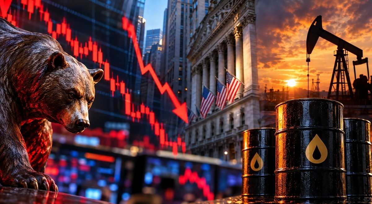 Oil Hits $100 as Wall St Falls: Dow Jones, S&P and Nasdaq Futures
